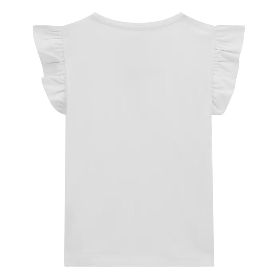 Ss T-shirt With Frills t-shirt manica corta da bambina Guess Kids | K5RI26/K6YW4G011